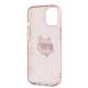 Karl Lagerfeld IML Choupette Head- og monogram cover til iPhone 13 - pink