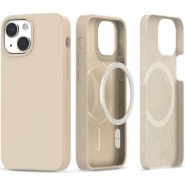 Tech-Protect Silikone MagSafe Cover til iPhone 13 / 14 - Beige