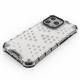 Honeycomb cover med TPU-bumper til iPhone 13 Pro sort