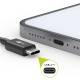 GooBay USB-C til USB 2.0 kabel - 2 meter - Hvid