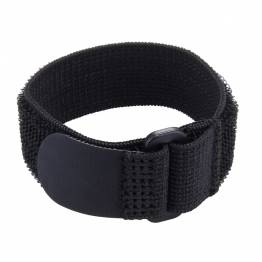  Velcro wrist strap armbånd til GoPro fjernbetjening - op til 23 cm - Sort