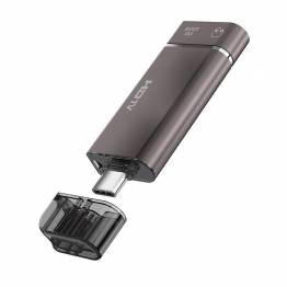  USB-C til HDMI 4K adapter med 100W PD USB-C og mini jack til Mac og iPhone
