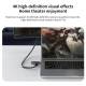 USB-C til HDMI 4K adapter med 100W PD USB-C og mini jack til Mac og iPhone