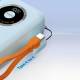 Dudao 22.5W mini powerbank K21Pro 20000mAh - Blå