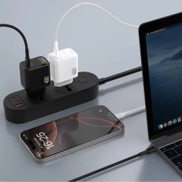  Dudao 45W GaN USB-C oplader - sort