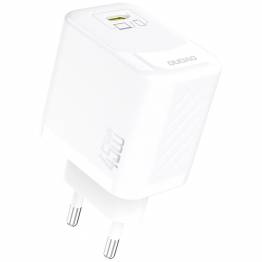 Dudao 45W GaN USB-C oplader - hvid