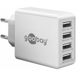 GooBay 4 ports USB oplader 30W