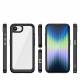 iPhone 16e cover - Gennemsigtigt med sort ramme