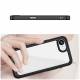 iPhone 16e cover - Gennemsigtigt med sort ramme