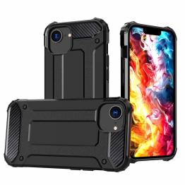 Ekstra beskyttende iPhone 16e Hybrid Armor cover - Sort