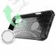 Ekstra beskyttende iPhone 16e Hybrid Armor cover - Metalblå/Sort