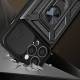 Hybrid Armor Camshield cover til iPhone 13 Pro - Blå