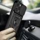 Hybrid Armor Camshield cover til iPhone 13 Pro - Blå