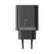 Joyroom 3-port oplader med 2x USB-C og 1x USB-A - QC+PD - 32W