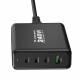 Wozinsky 240W GaN oplader med USB-A / 3 x USB-C