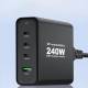 Wozinsky 240W GaN oplader med USB-A / 3 x USB-C