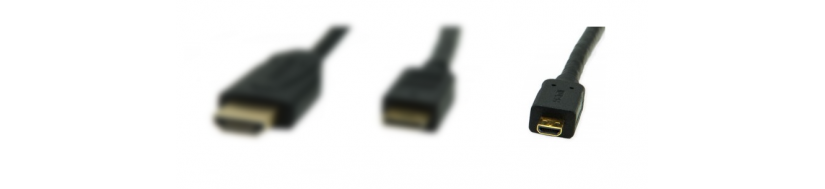 Micro HDMI adaptere og stik