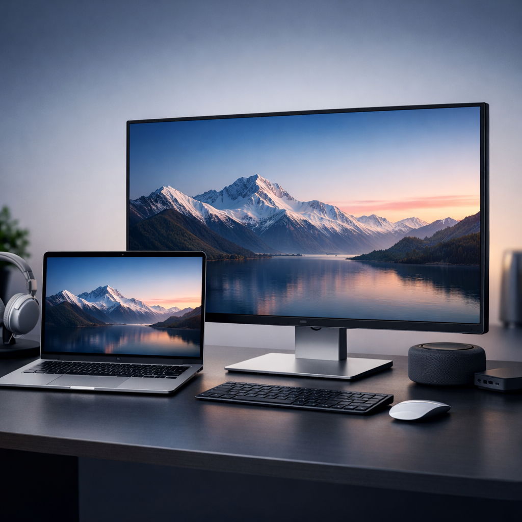 Mine overvejelser om at vælge ekstern skærm til MacBook i 2026