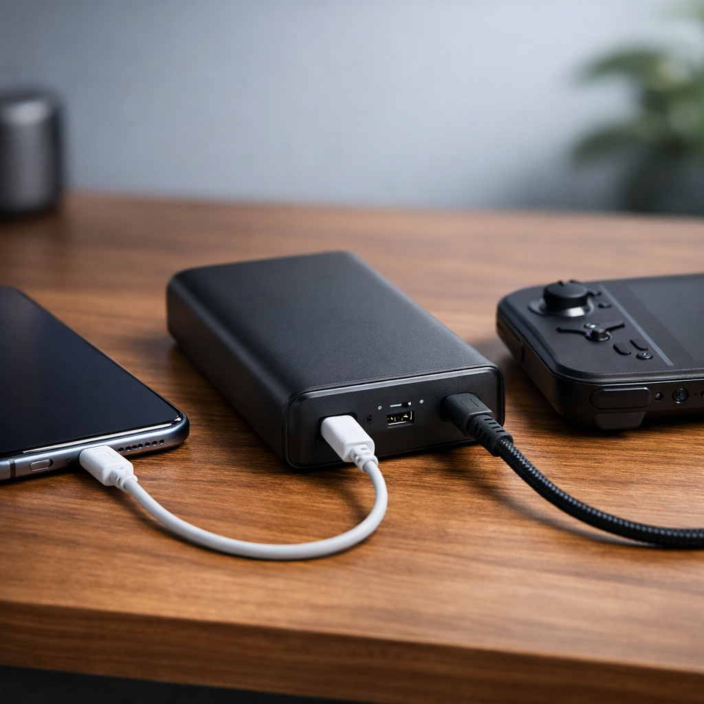 Sådan vælger jeg den rigtige powerbank til hverdag, rejser og gaming