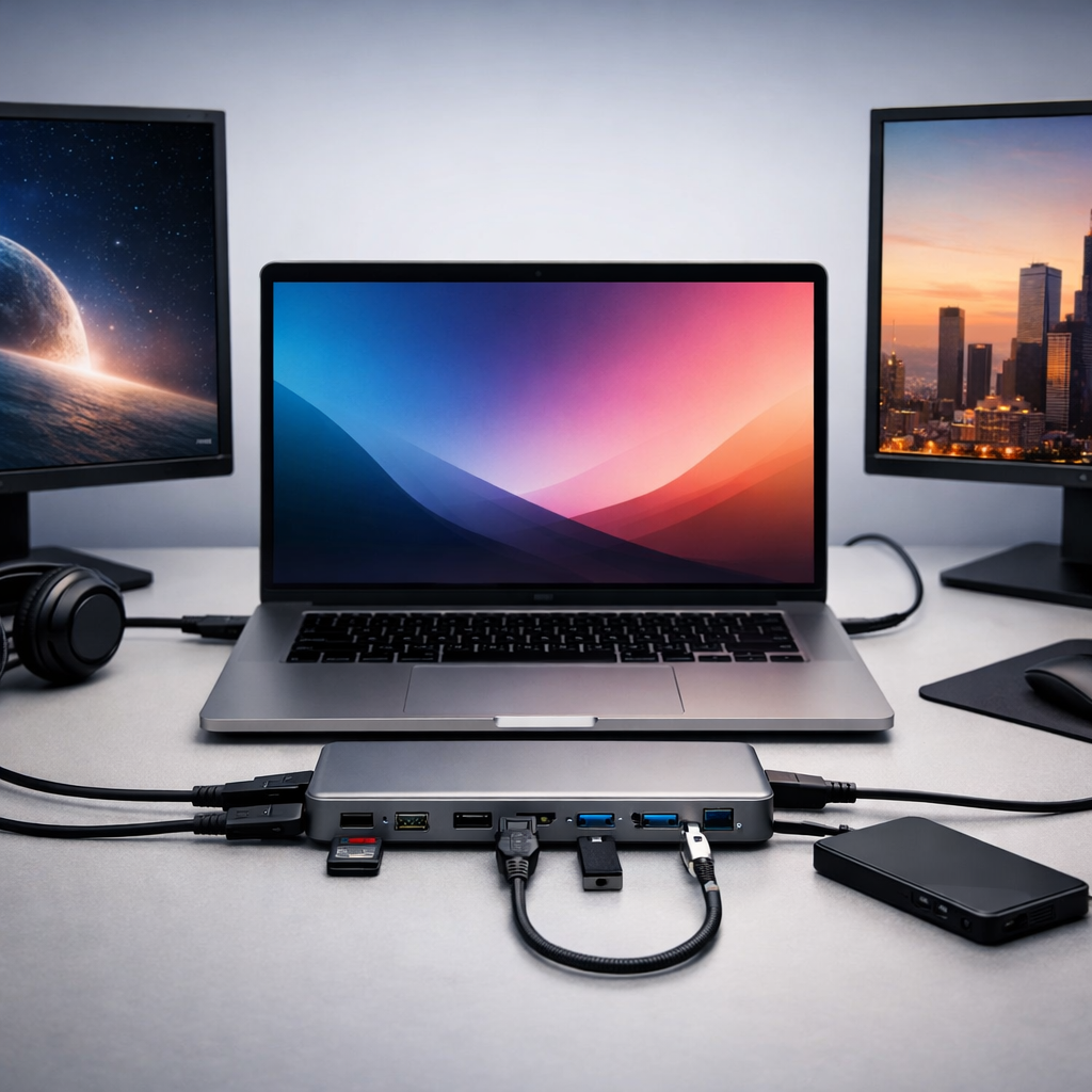 Sådan vælger jeg den rigtige USB-C hub eller dockingstation til laptop og Mac